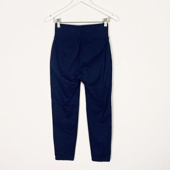 Kit and Ace Navy Blue Mulberry Pull On Pants with Pockets - Picture 3 of 8